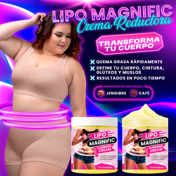 Lipo magnific crema reductora - Imagen 3