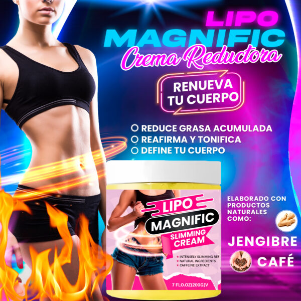 Lipo magnific crema reductora - Imagen 2