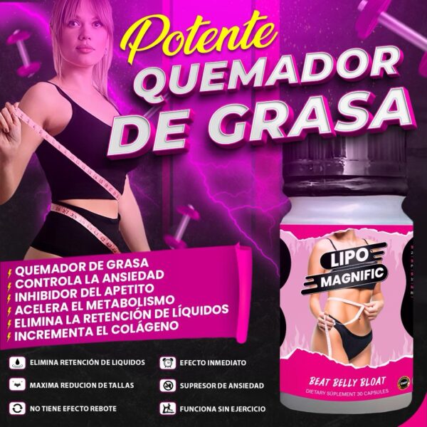 Lipo magnific cápsula adelgazante